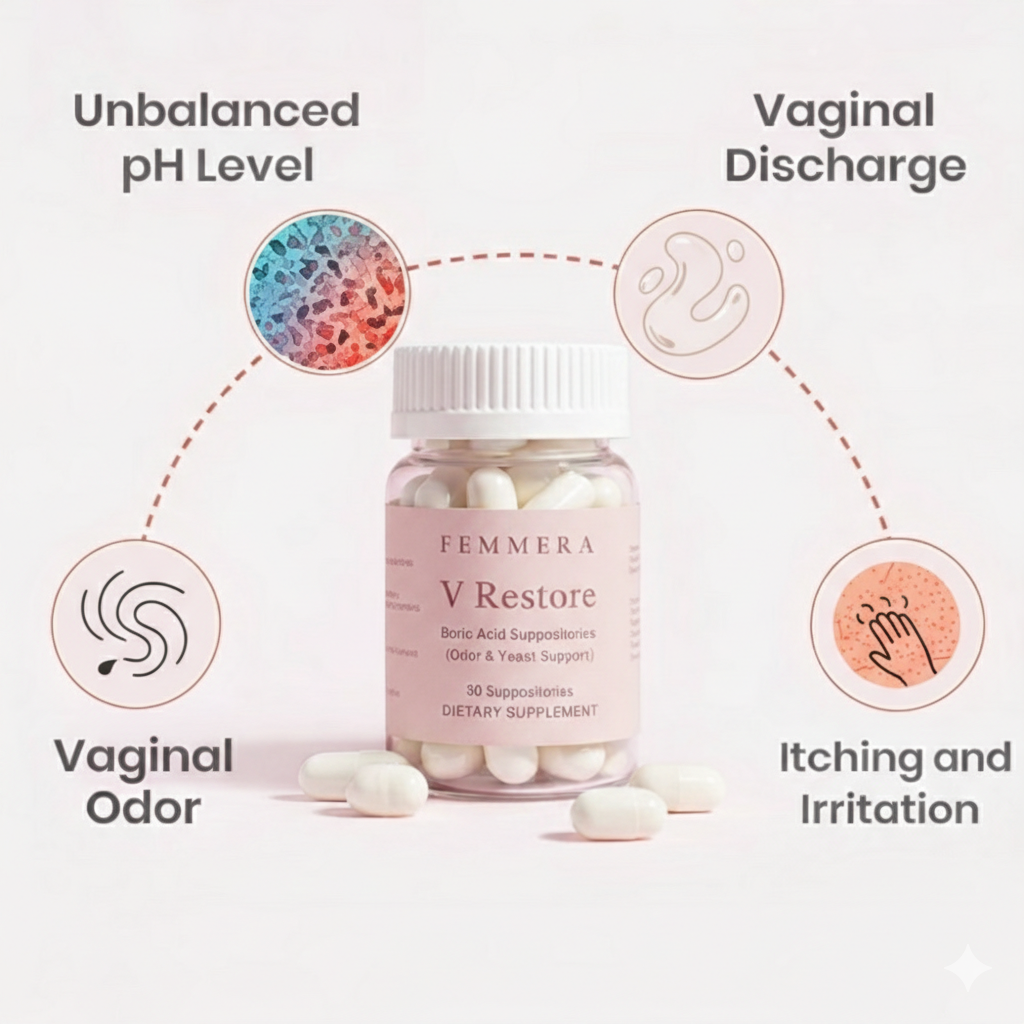 V RESTORE (BORIC ACID SUPPOSITORIES)